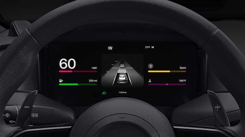 CarPlay Ultra in an Aston Martin dashboard