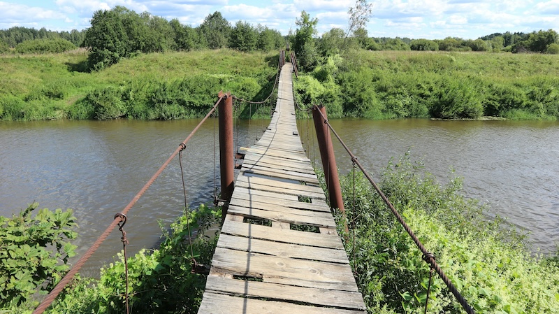 This is the bridge that Tesla is trying to sell you