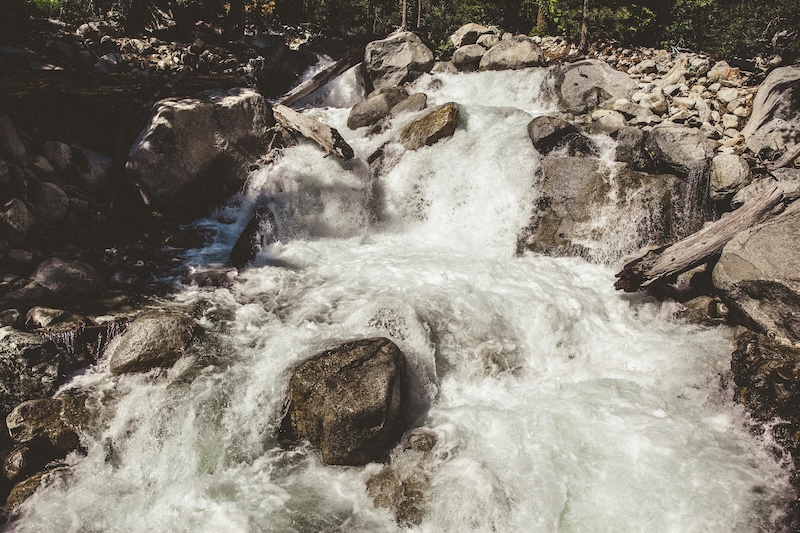River rapids, perfect for AI bro disposal