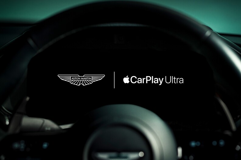 CarPlay Ultra in an Aston Martin dashboard