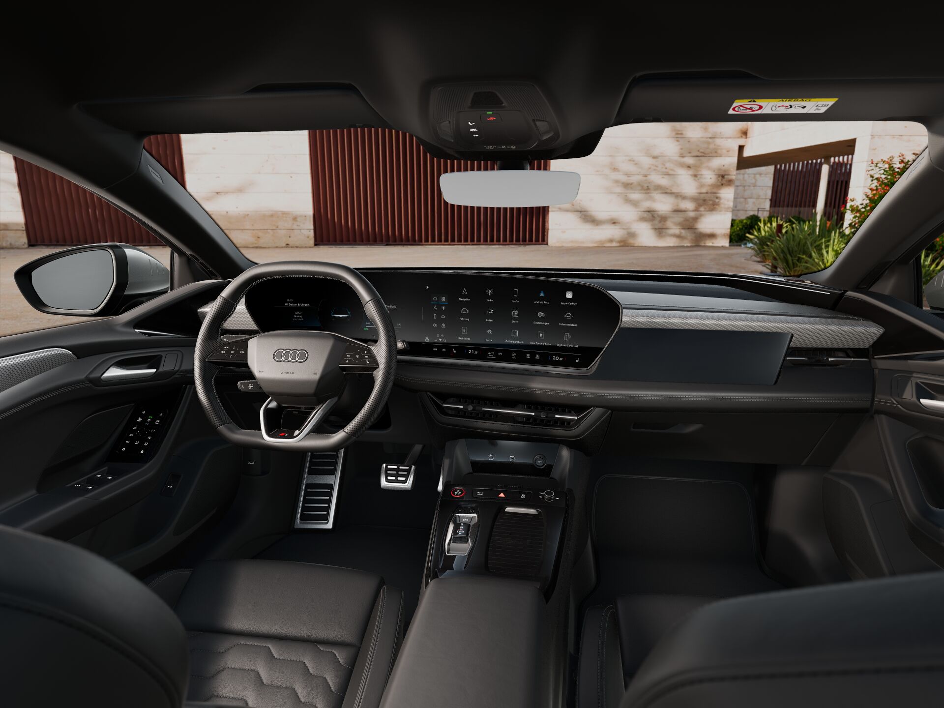 Audi S6 Avant e-tron interior
