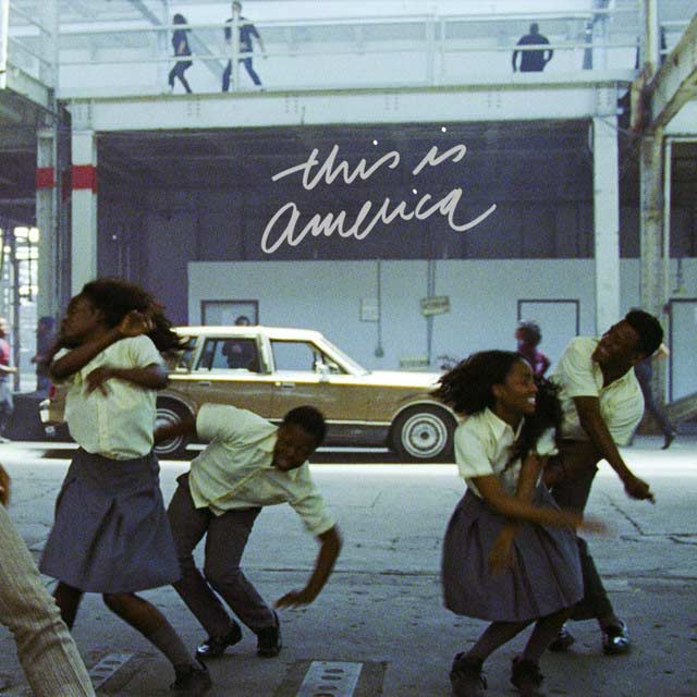 Screenshot from Childish Gambino's video for his song "This Is America"